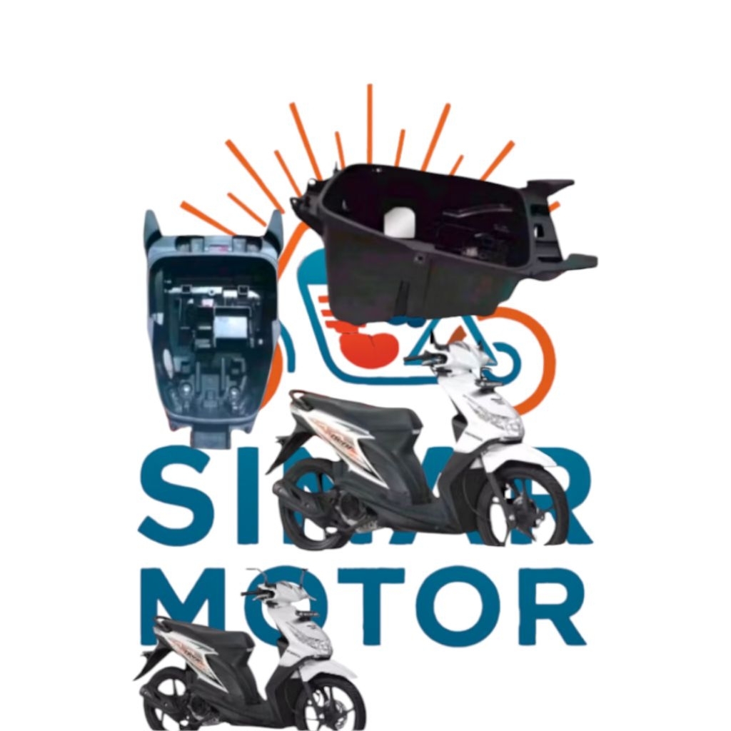 Box bagasi honda Beat karbu/beat karbu new 2008-2012