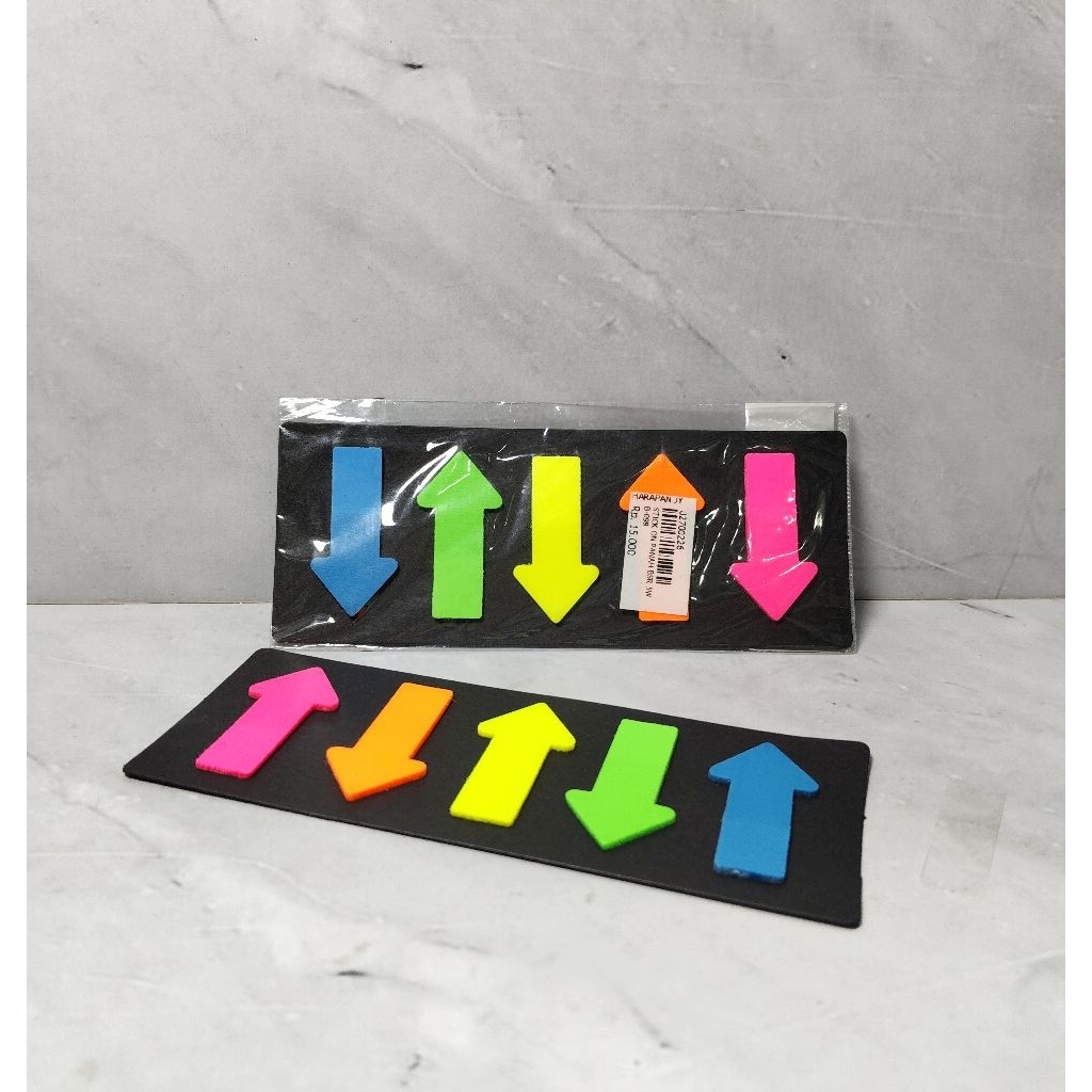 

STICK ON PANAH BESAR / MEMO STICK TRANSPARAN / BUKU PANAH / PENANDA HALAMAN