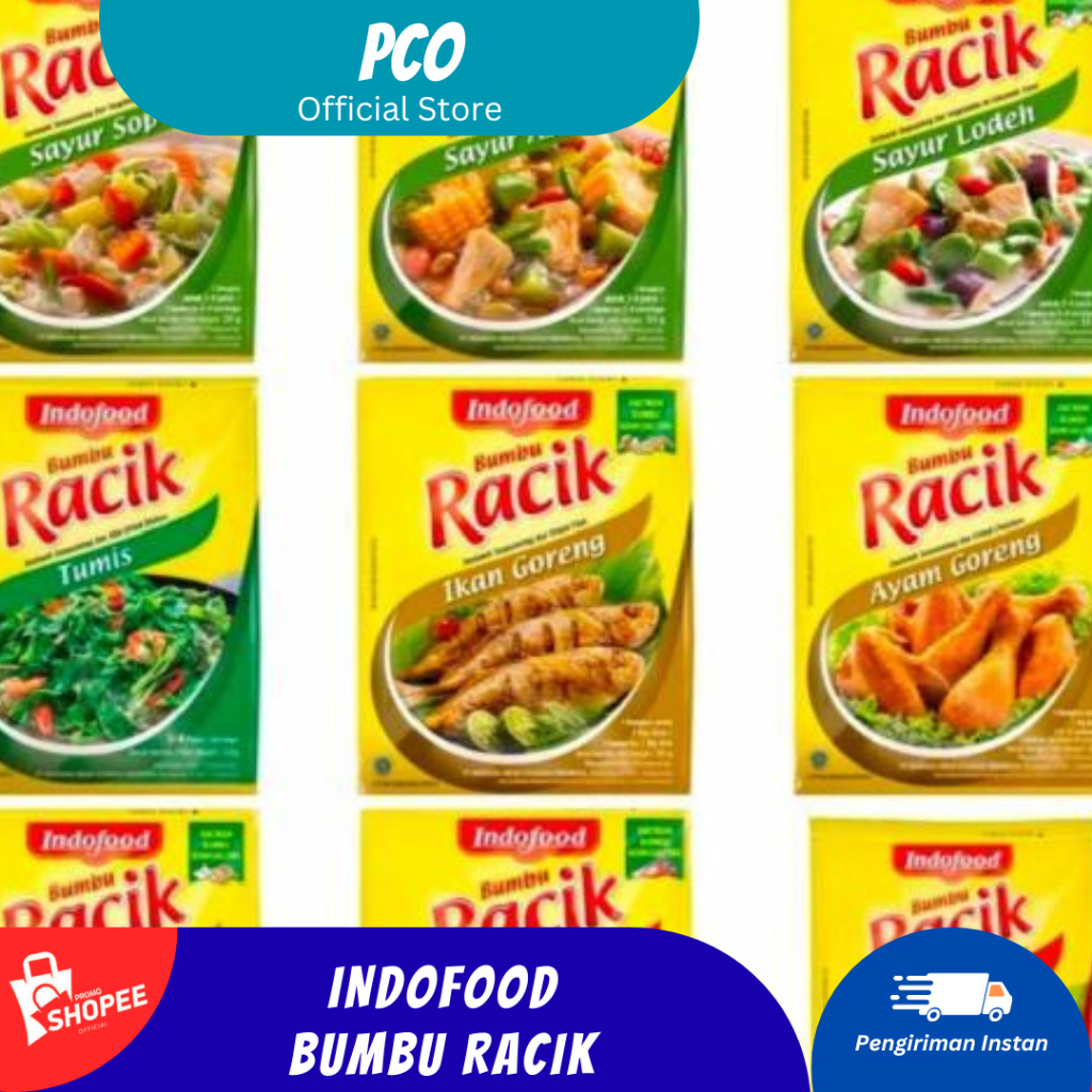 

Bumbu Racik Instant Indofood all Varian