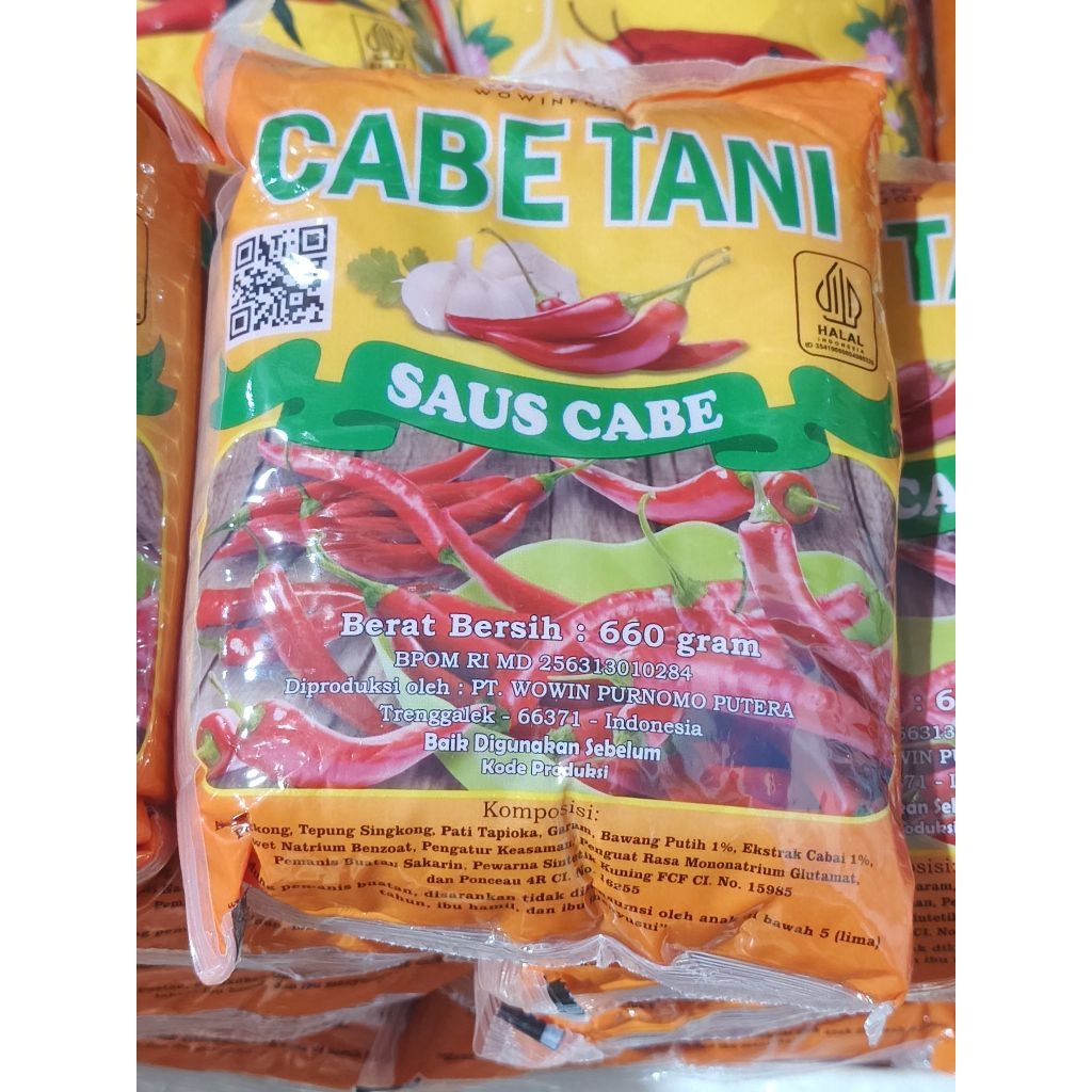 

Womin Food Saus Sambal Cabe Tani 660gr