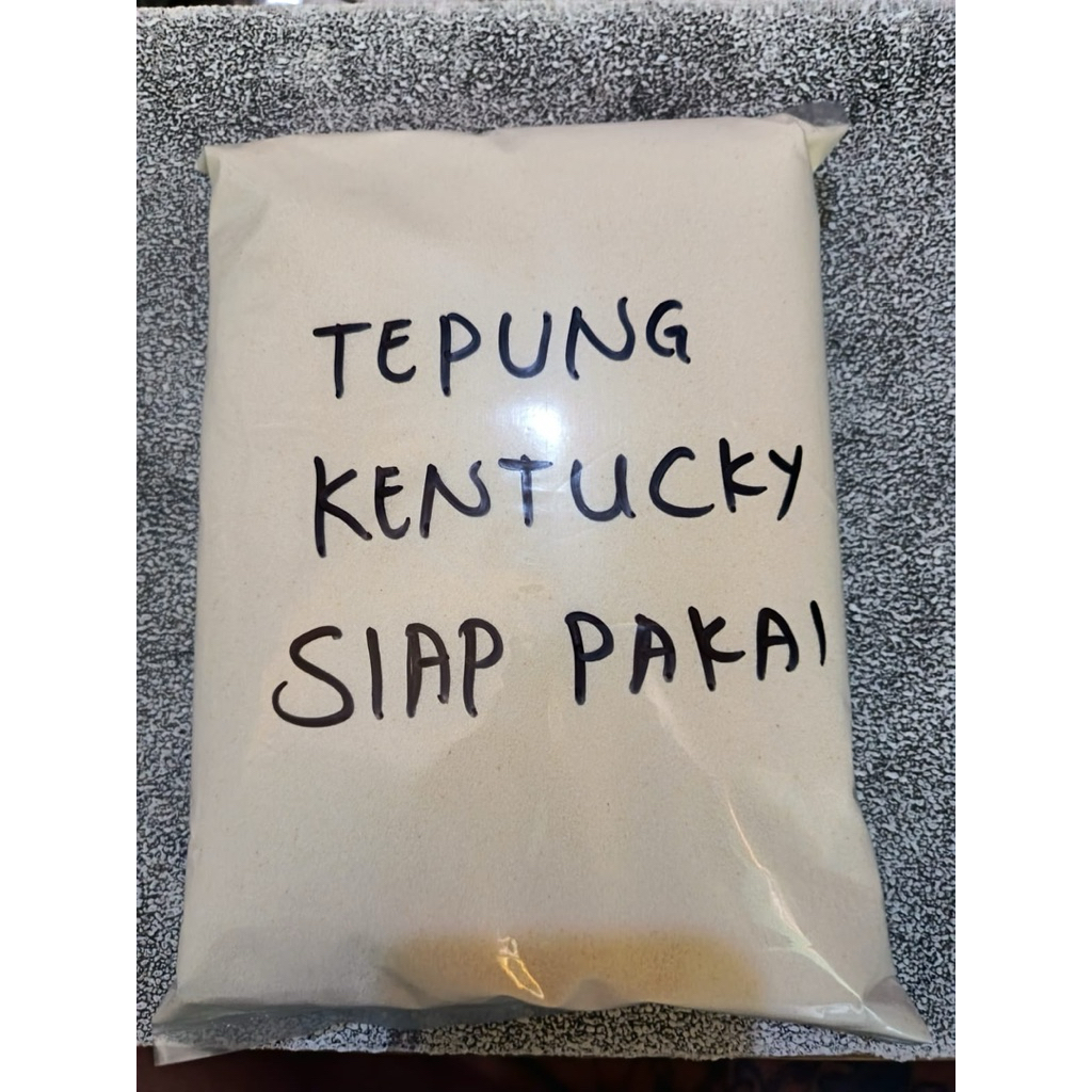 

Tepung kentucky / tepung fried chicken siap pakai / tepung ayam geprek / tepung tahu tempe crispy