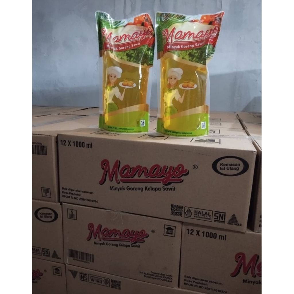

minyak goreng mamayo refill 1L