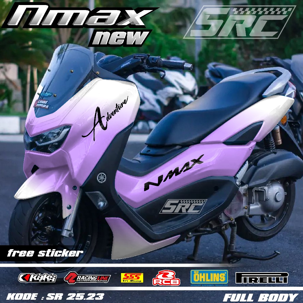 COD Terbaru Decal Sticker Full Body All New Nmax Tahun 2020 2021 2022 2023 2024 Sticker Full Body Nm