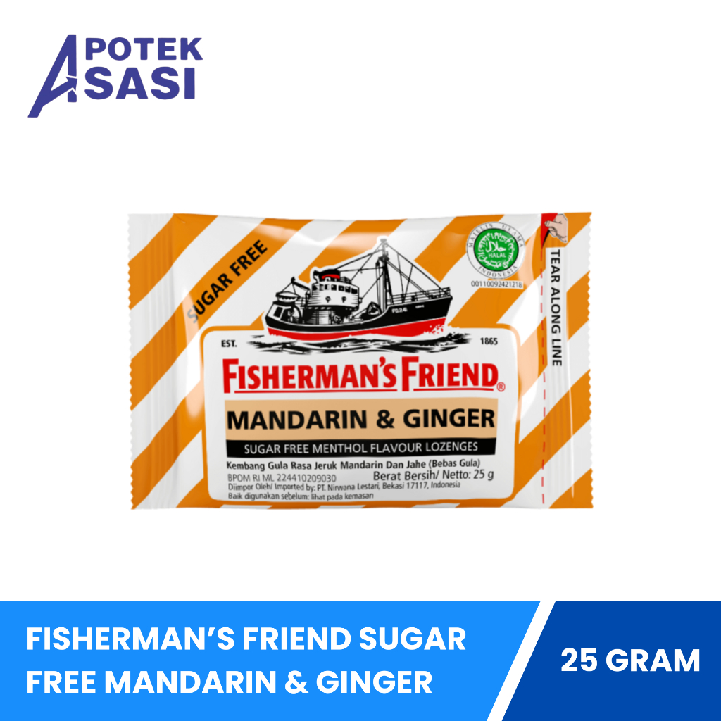 

Fisherman's Friend Sugar Free Mandarin & Ginger