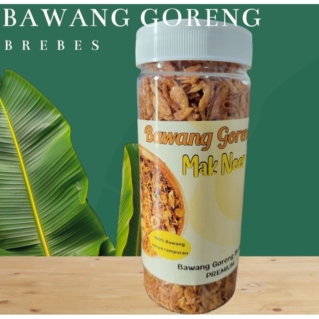 

BAWANG MERAH GORENG BREBES murni toples 200ml