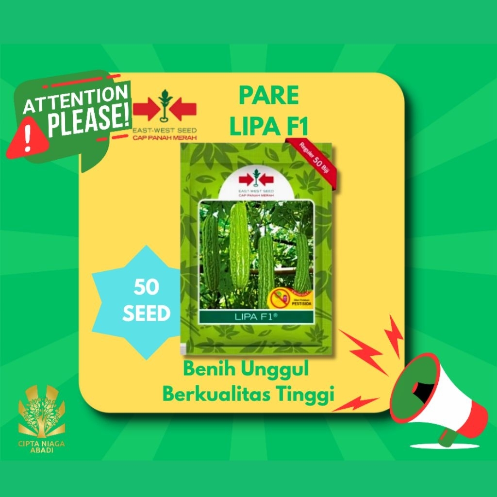 Benih Pare LIPA F1, 50 Seed