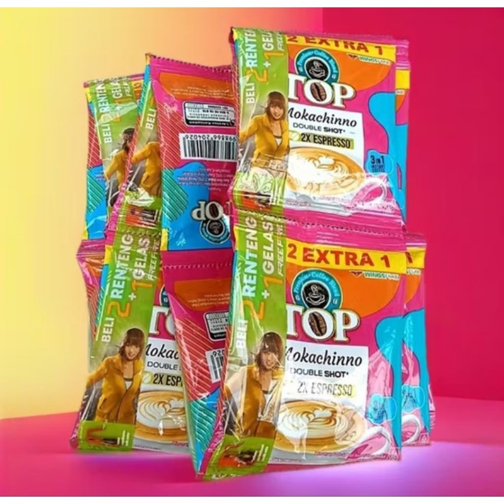 

top coffee mokachinno isi 15 sachet