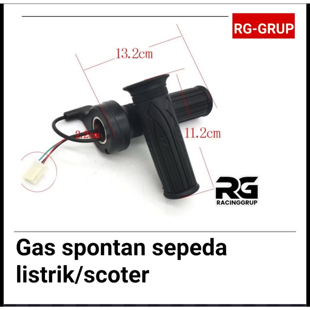 Handle Gas Sepeda Listrik Scooter Electric/Grip Sepeda Listrik/Throttle Handle Grip Sepeda Listrik