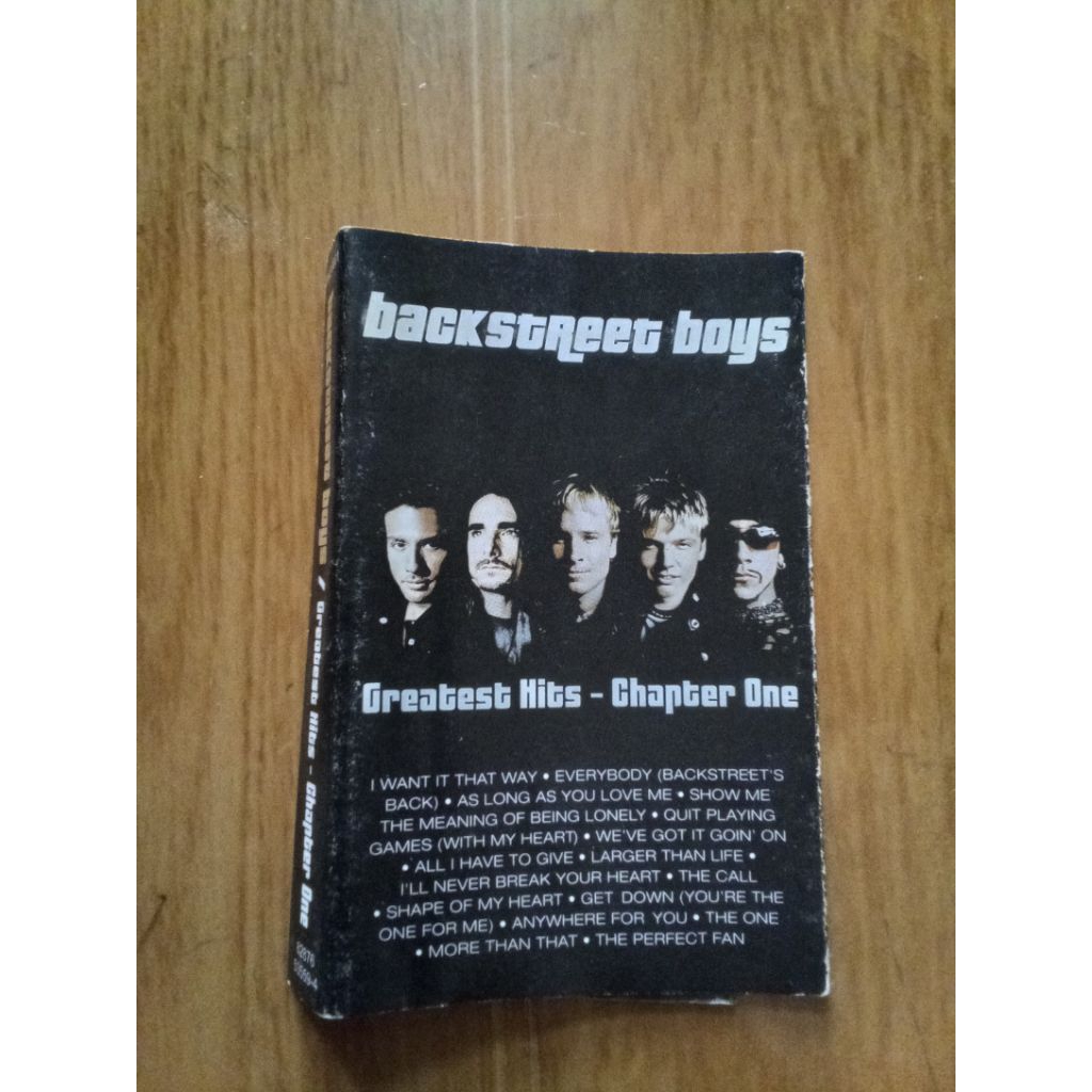 hanya cover kaset backstreet boys - greatest hits | tanpa kaset