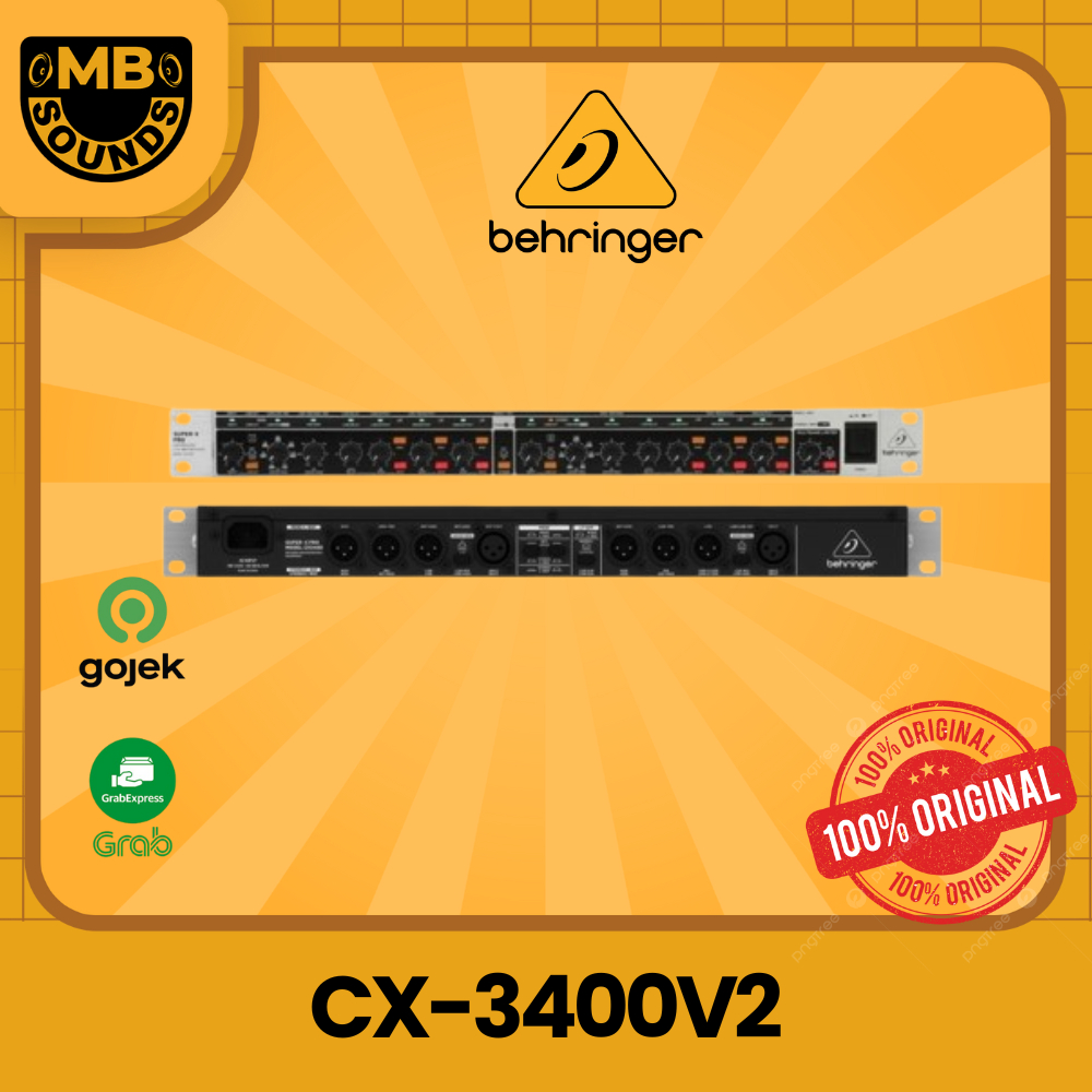 Behringer CX3400V2 / CX 3400 V2 Crossover Stereo ORIGINAL