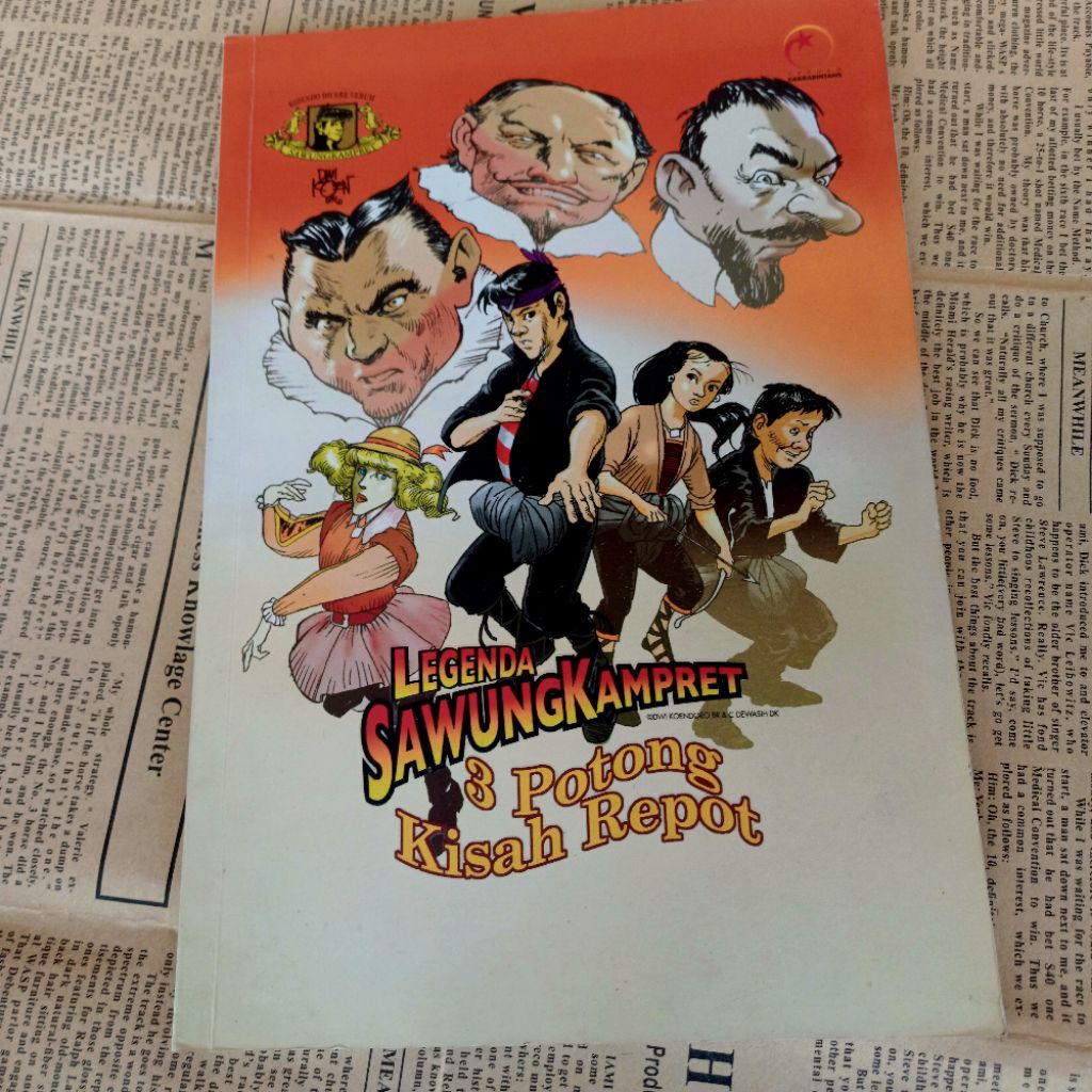 Legenda Sawung Kampret 3 Potong Kisah Repot I Komik Preloved  Langka