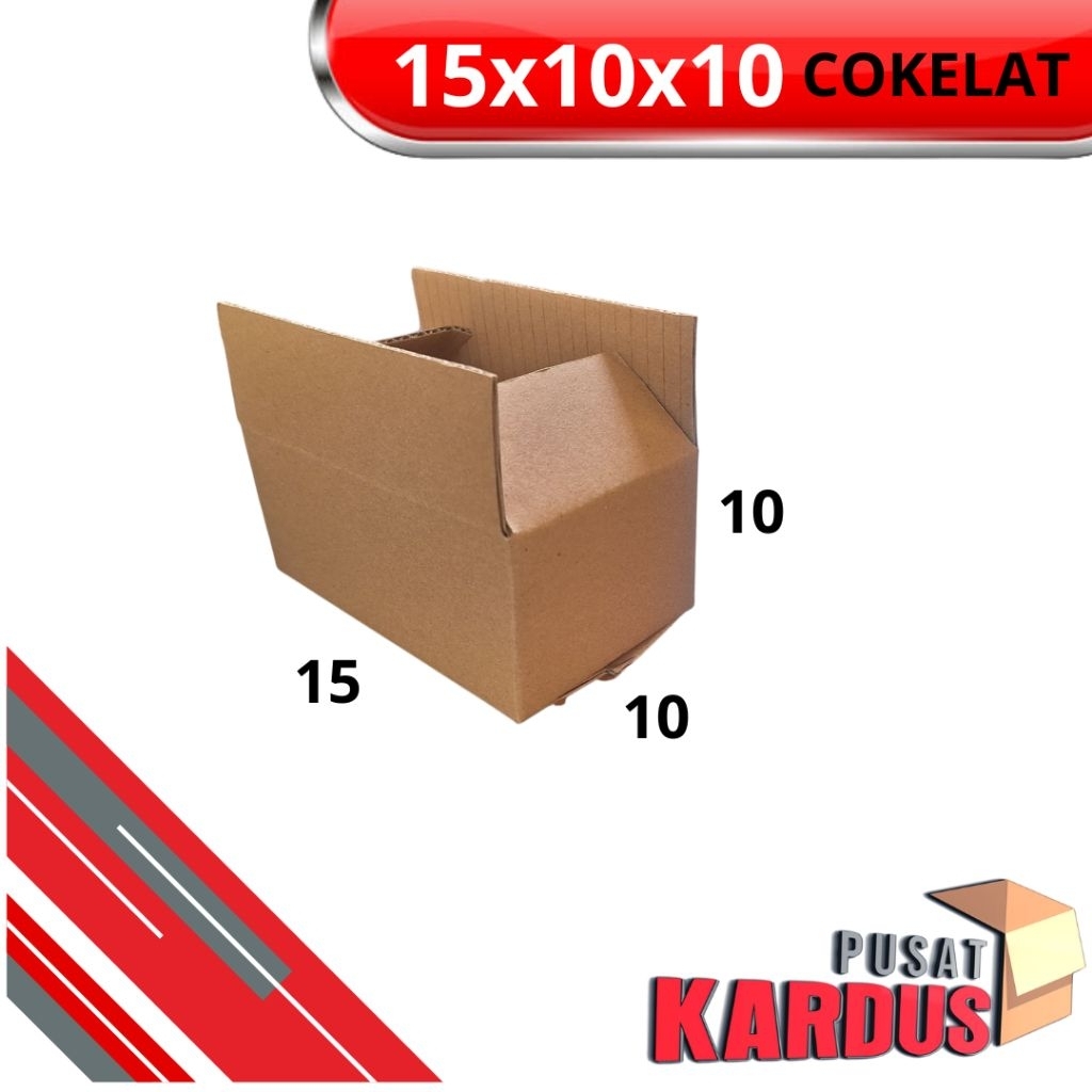 

kardus online 15x10x10/karduspacking/karduskemasan/karduskometik/kardus shopee