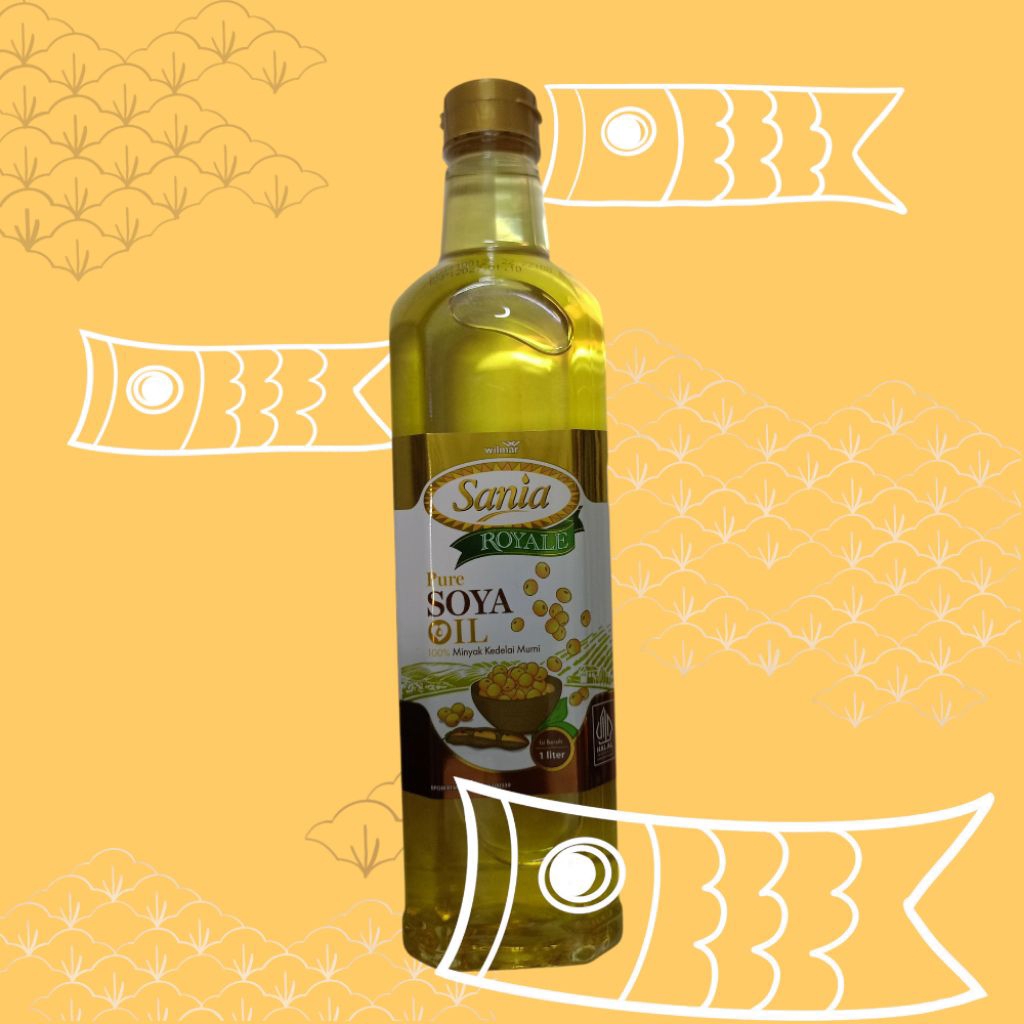 

Sania Royale Pure Soya Oil | Minyak Kedelai Murni 1 liter