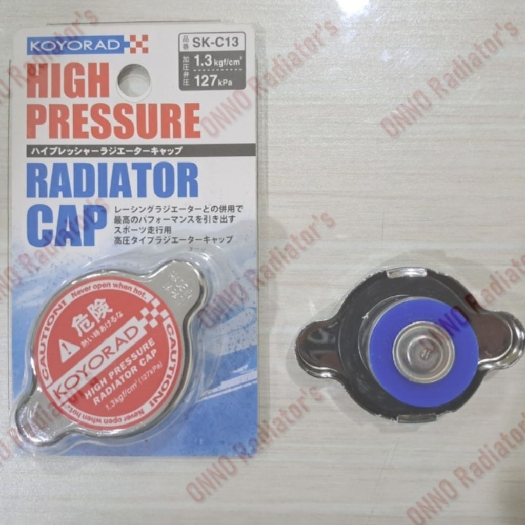 Radiator Cap Koyorad /  Tutup Radiator Koyorad Racing SK-C13 Original Koyorad