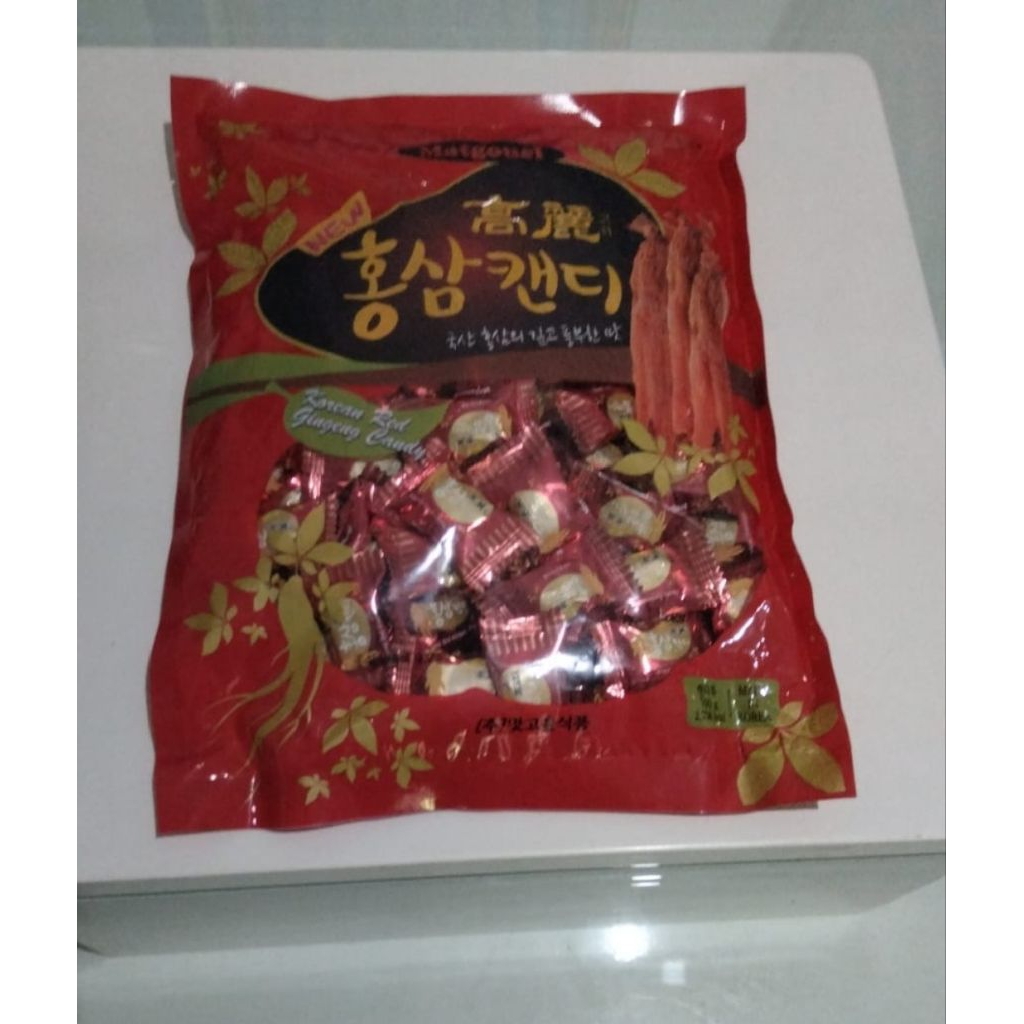

Red ginseng Candy 700gr (ISI 100Pcs) Permen Ginseng Merah 100% ORIGINAL KOREA (Ready Stock)