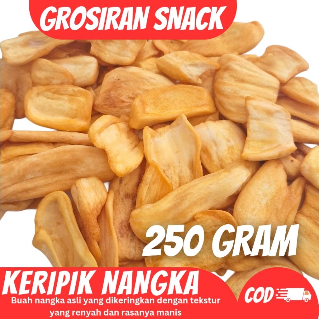 

250 GRAM Keripik Nangka Premium (bita)