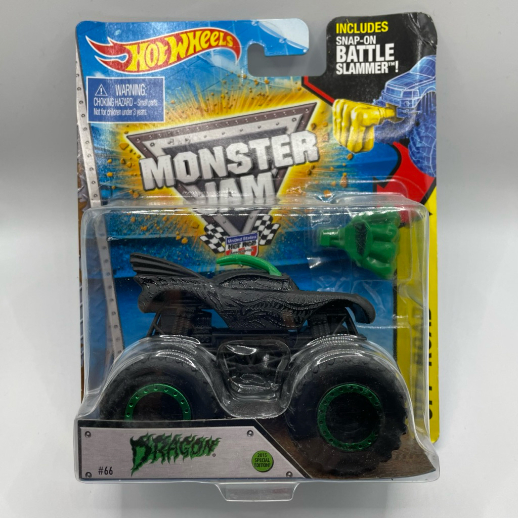 Hot Wheels Monster Jam Dragon Blackout Black Treasure Hunt TH THS Chase Skala 64 Truck Trucks Hotwhe