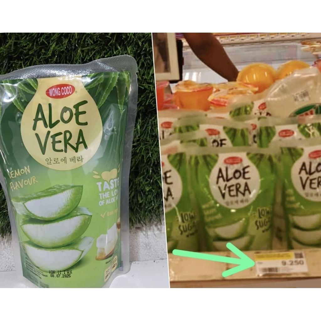 

Wong Coco Aloe 280gr Vera Only 14rb dpt 2
