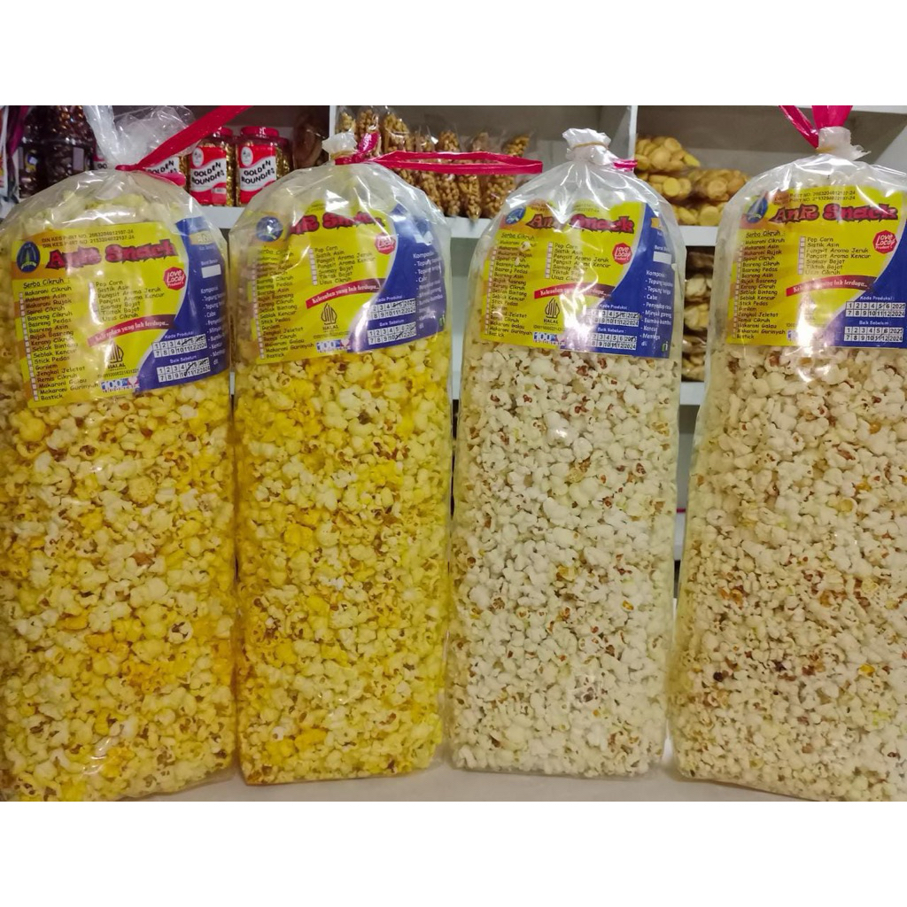 

Popcorn Imut Asin Keju 400gr