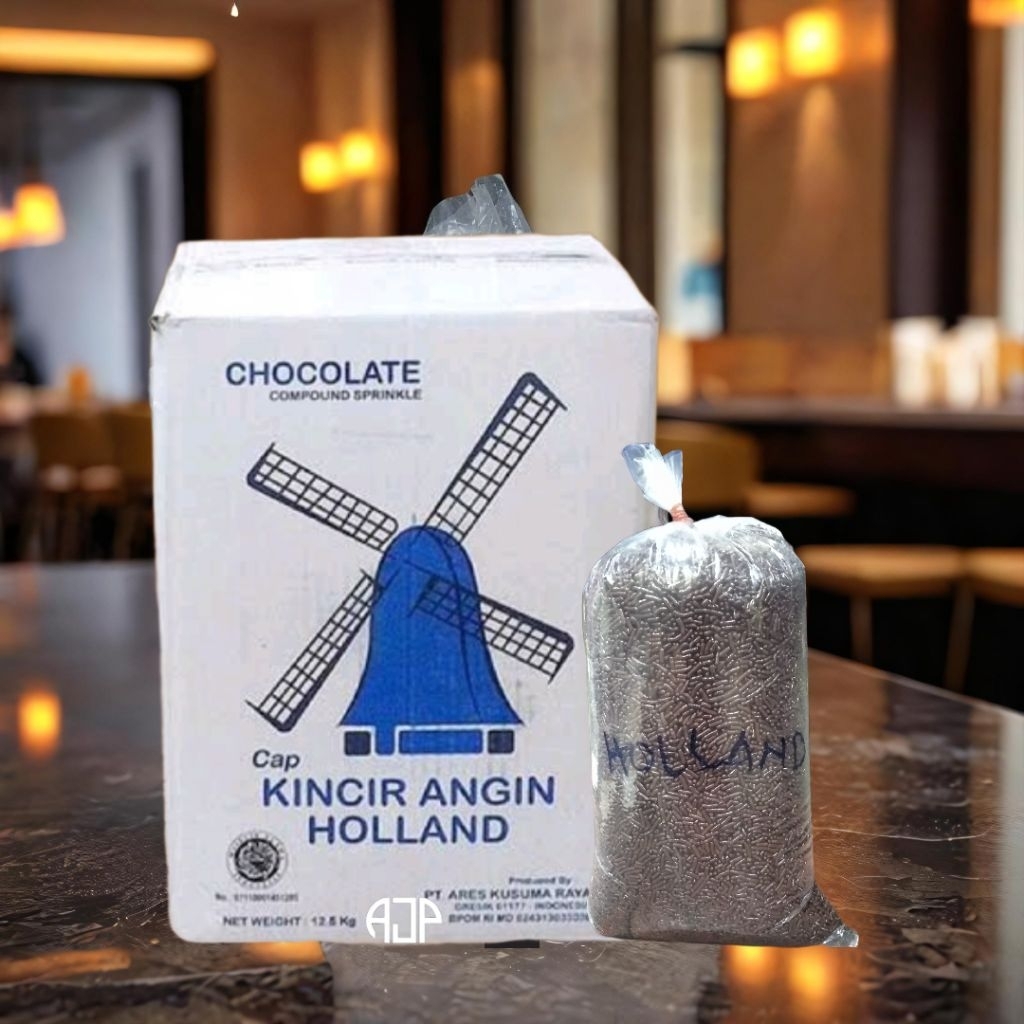 

Meses / Mesis Chocolate Compound Cap Kincir Angin Holland | Repack 500 gr