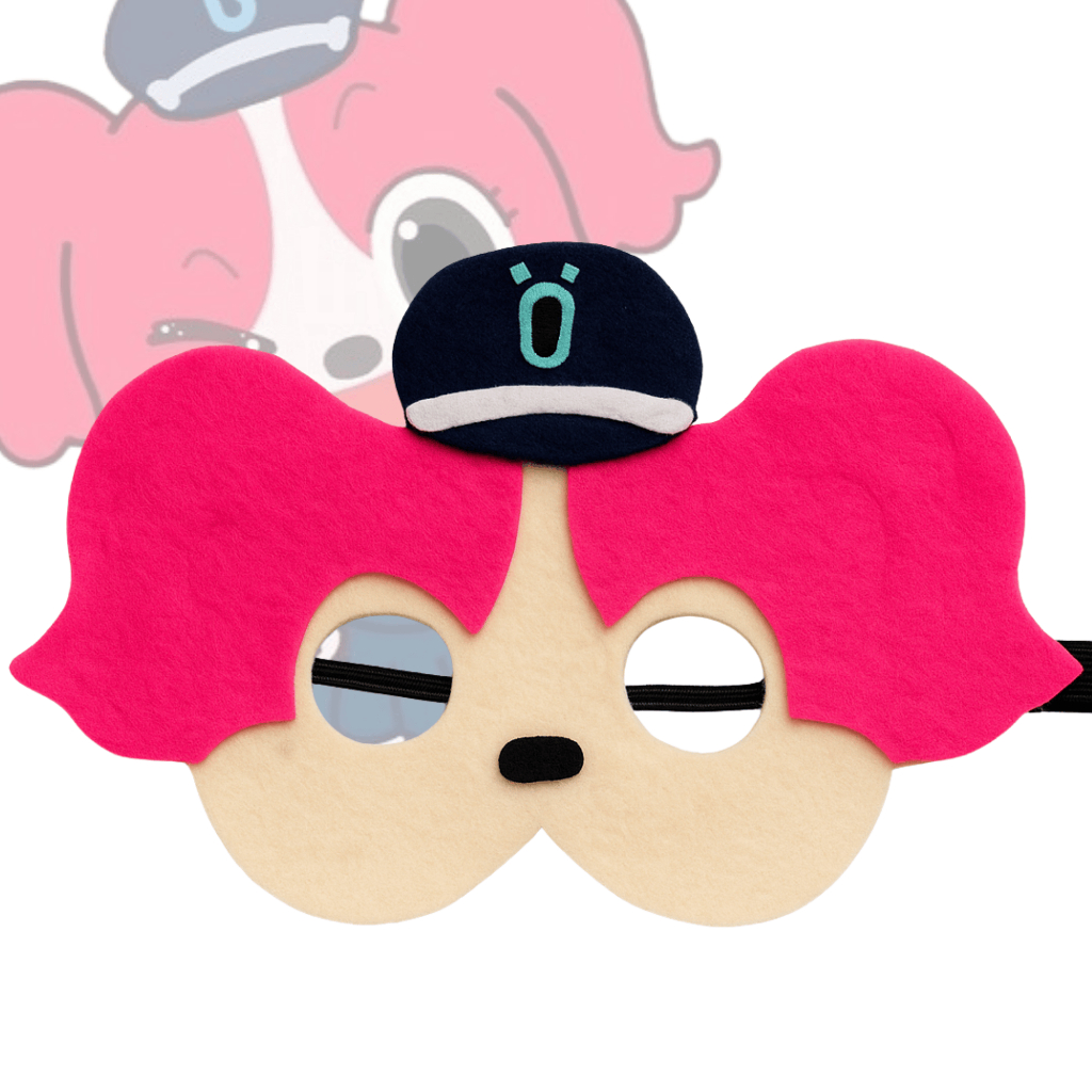 bdg craft topeng flanel Sheriff Papillon labrador polisi