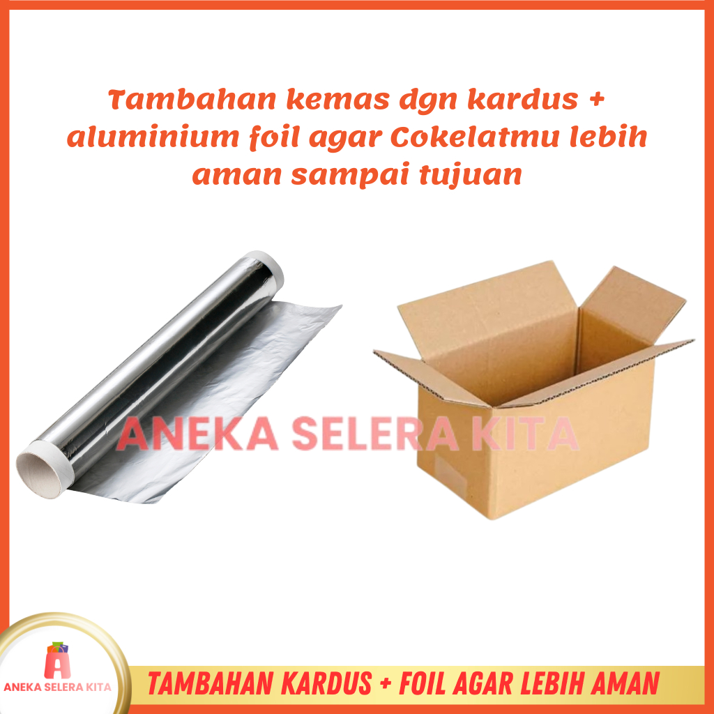 

Tambahan Kardus + Aluminium Foil Agar Cokelatmu Lebih Aman