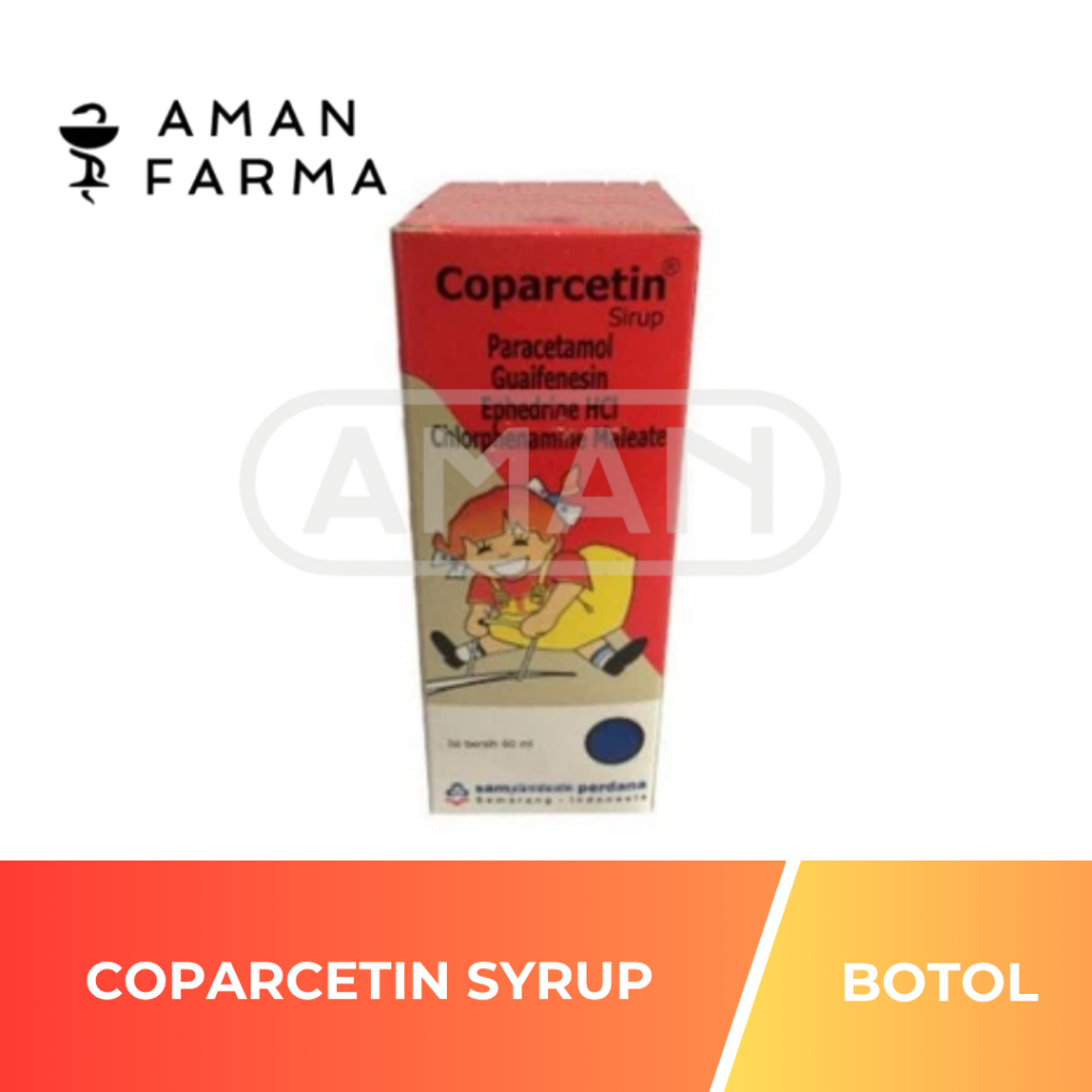 Coparcetin Sirup 60 ml | Obat Flu dan Batuk Anak