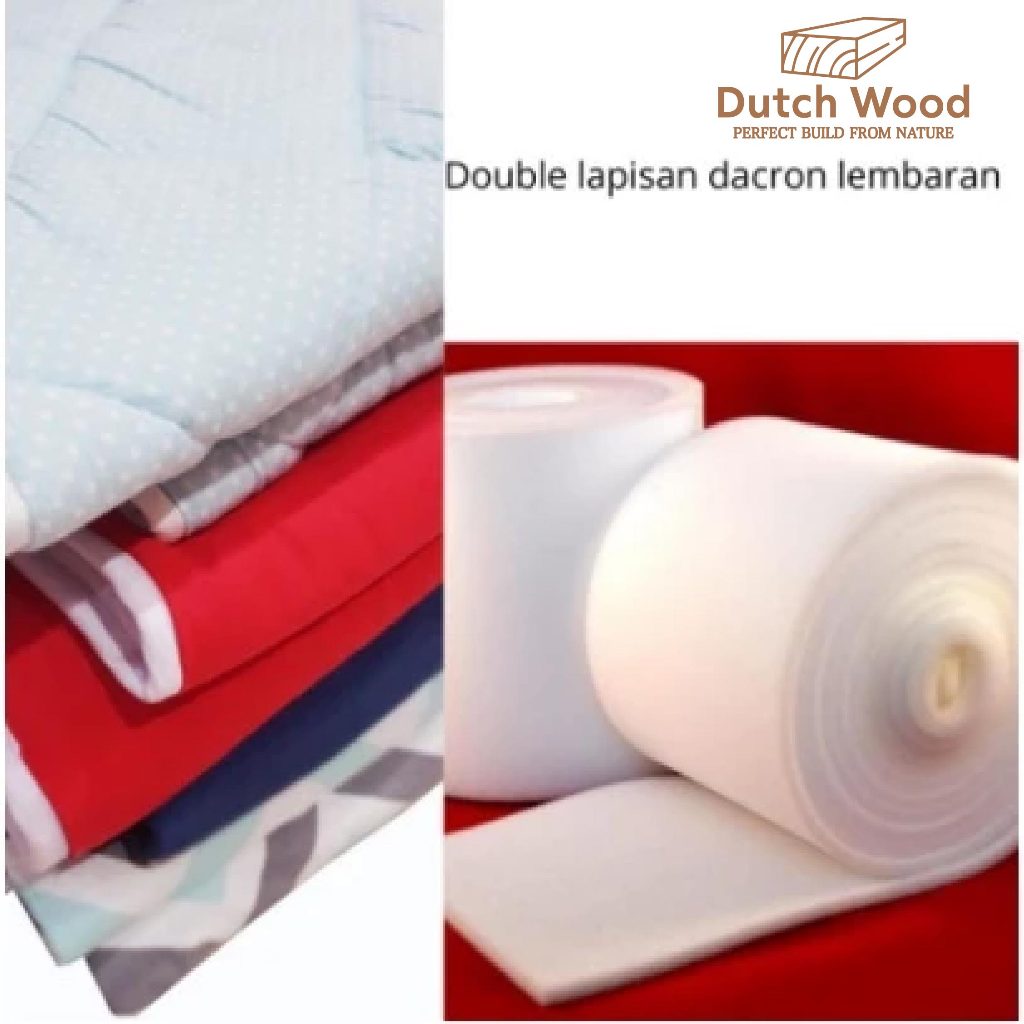Tambahan Lapisan Dacron Lembaran