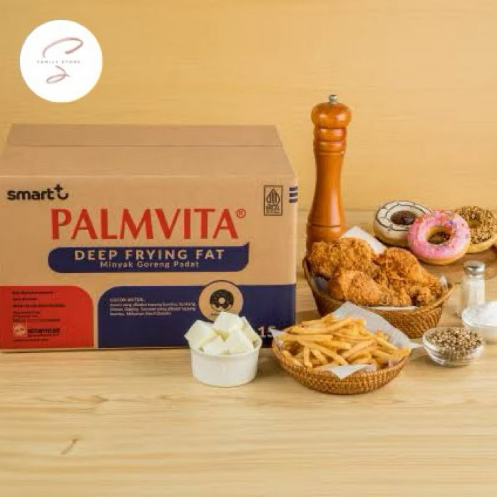 

Palmvita Deep Frying Fat Minyak Goreng Padat repack 500gr