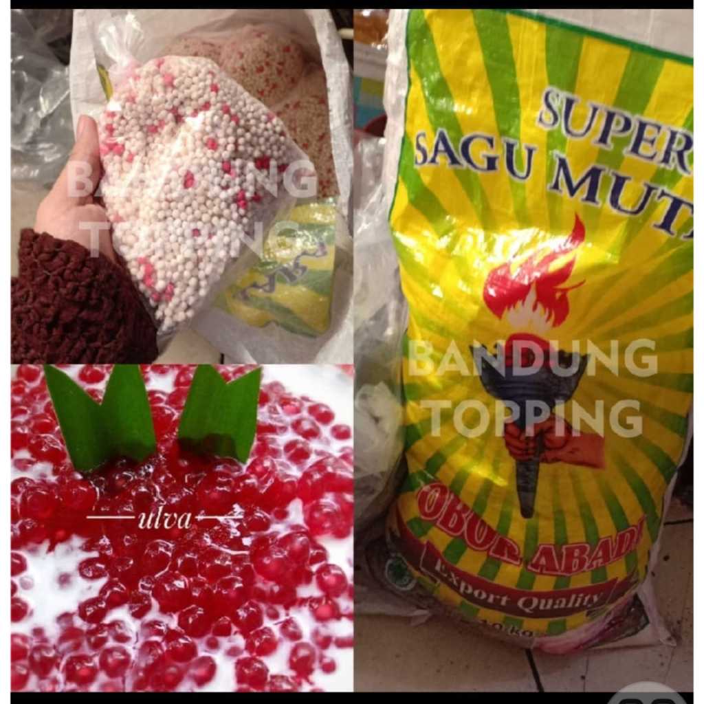 

Sagu Mutiara Obor Abadi 1 sak=10 kg