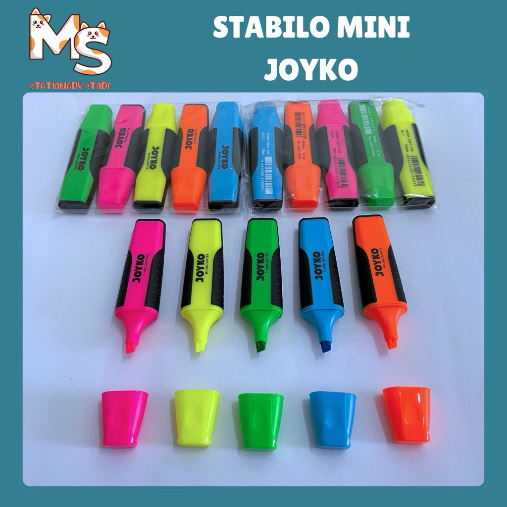 

[1 PACK] STABILO JOYKO HIGHLIGHTER HL ISI 5 PCS