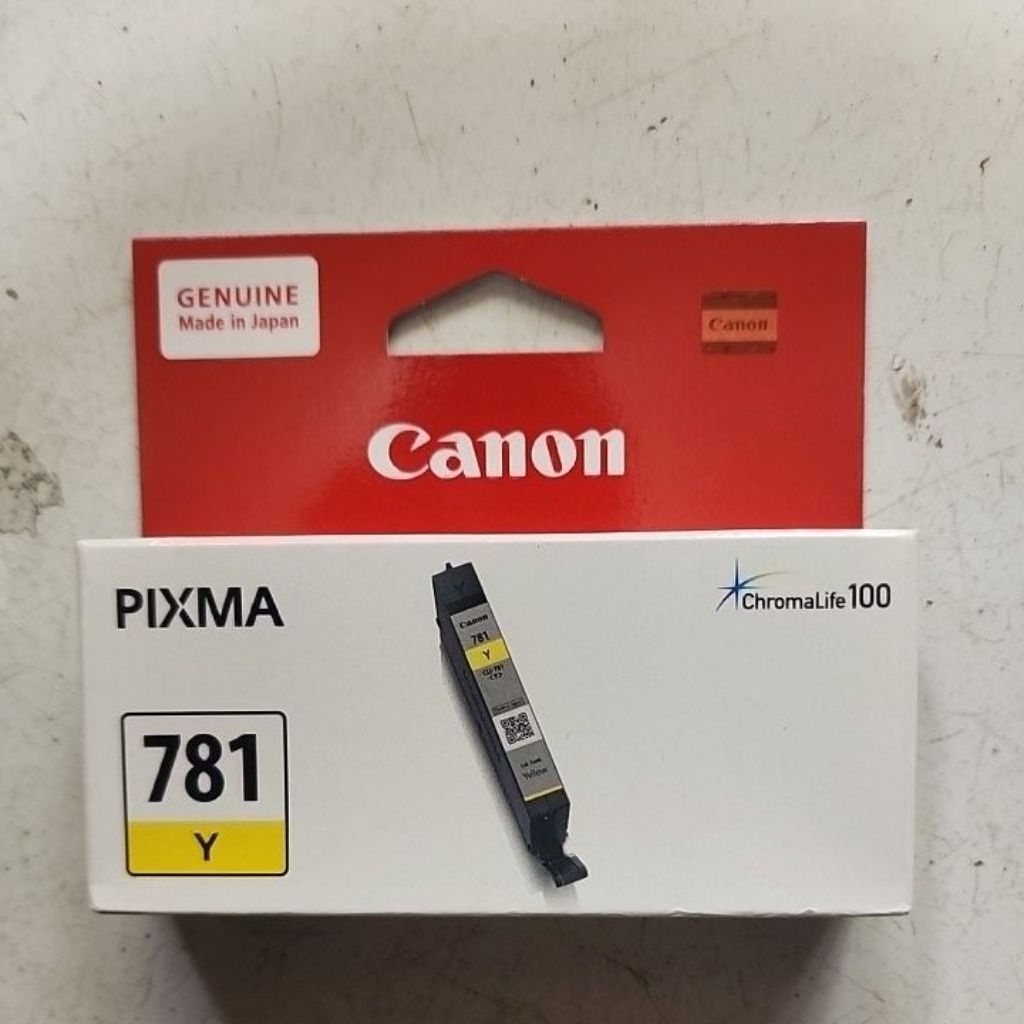 Tinta canon 781 yellow original