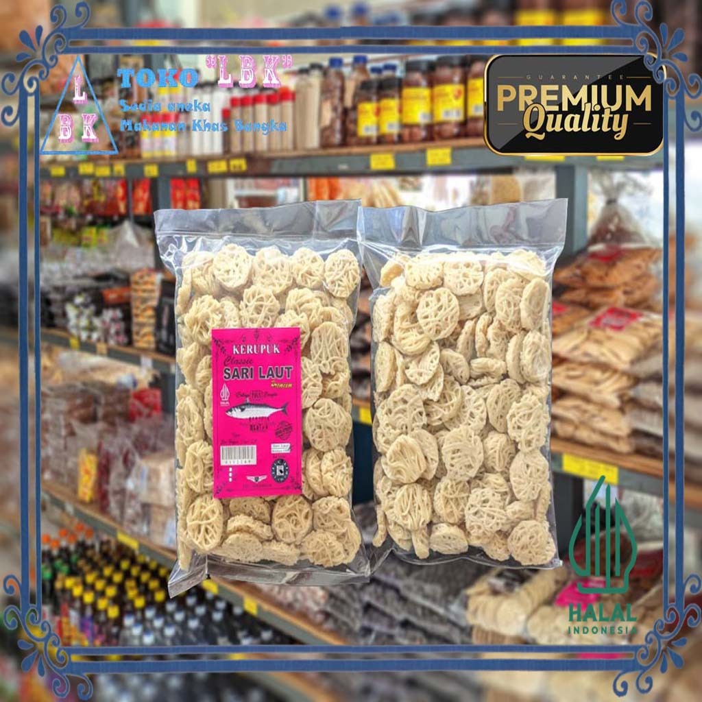 

Kerupuk Ikan Tenggiri Premium Sari Laut Belinyu ( Mentah )