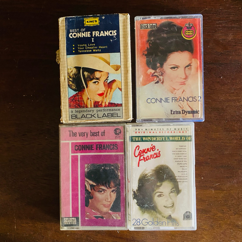 KUMPULAN KASET PITA CONNIE FRANCIS