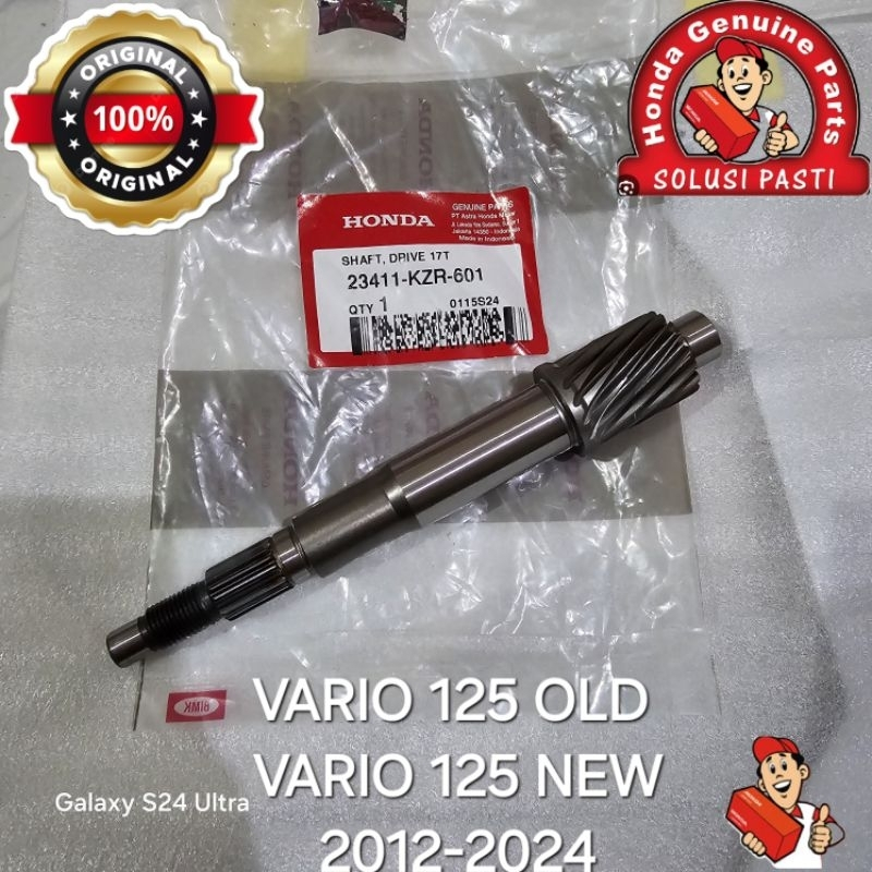 23411-KZR-600  As pully atau as gardan vario 125 vario 150 vario 125 led vario 150 led dan pcx lama 