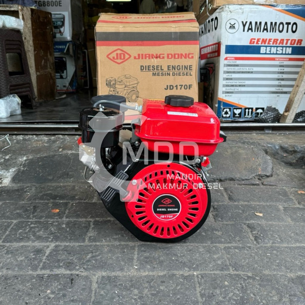 Engine Penggerak DIESEL JIANGDONG JD170F 5HP / Mesin Penggerak Serbaguna Solar Diesel JD-170F JD 170
