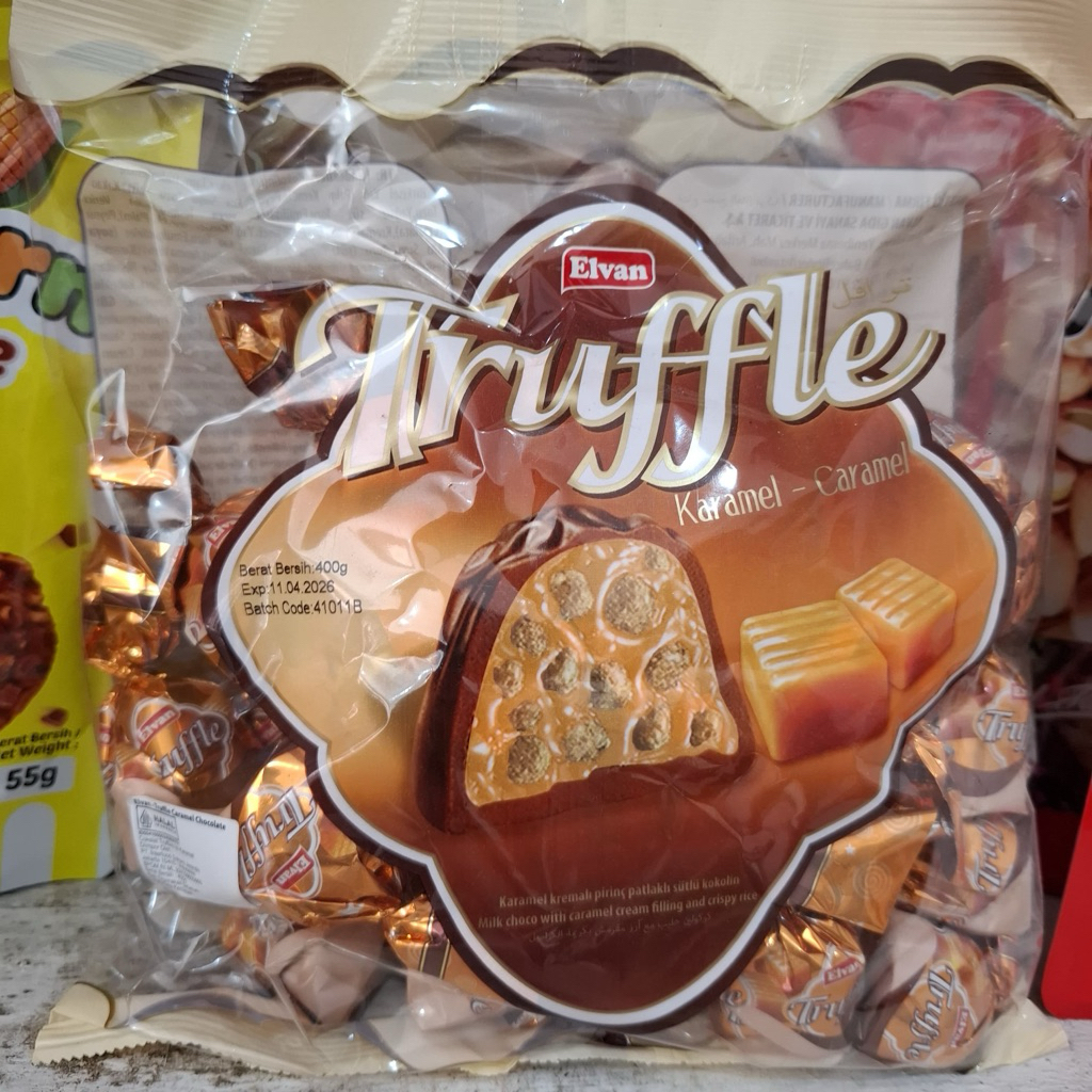 

400gr COKLAT TRUFFLE KARAMEL