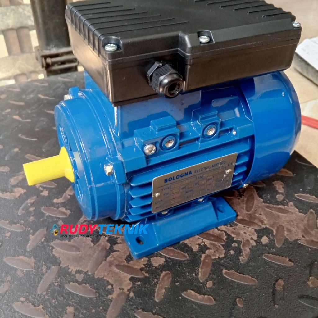 Electric Motor 1.1Kw / 1.5Hp 1phase / 3phase BOLOGNA