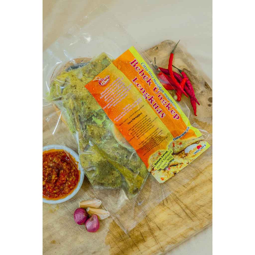 

BEBEK UNGKEP FROZEN 400gr+FREE SAMBAL Bebek thole