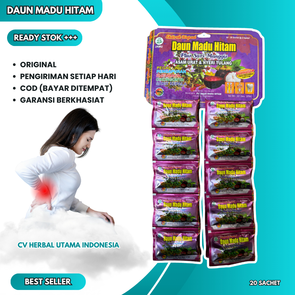 

Daun Madu Hitam Kapsul 1 Hanger Original Asli