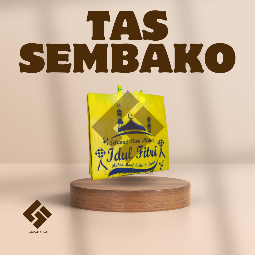 

[12 pcs] tas hantaran sembako idul fitri tas lamaran lebaran Goodie Bag Tas Spunbond IDUL FITRI 30 x 40 x 15 cm / Tas Box Nasi / Tas Hajatan / Goodie Bag / Tas Hampers / Shopping Bag / Tas Promosi