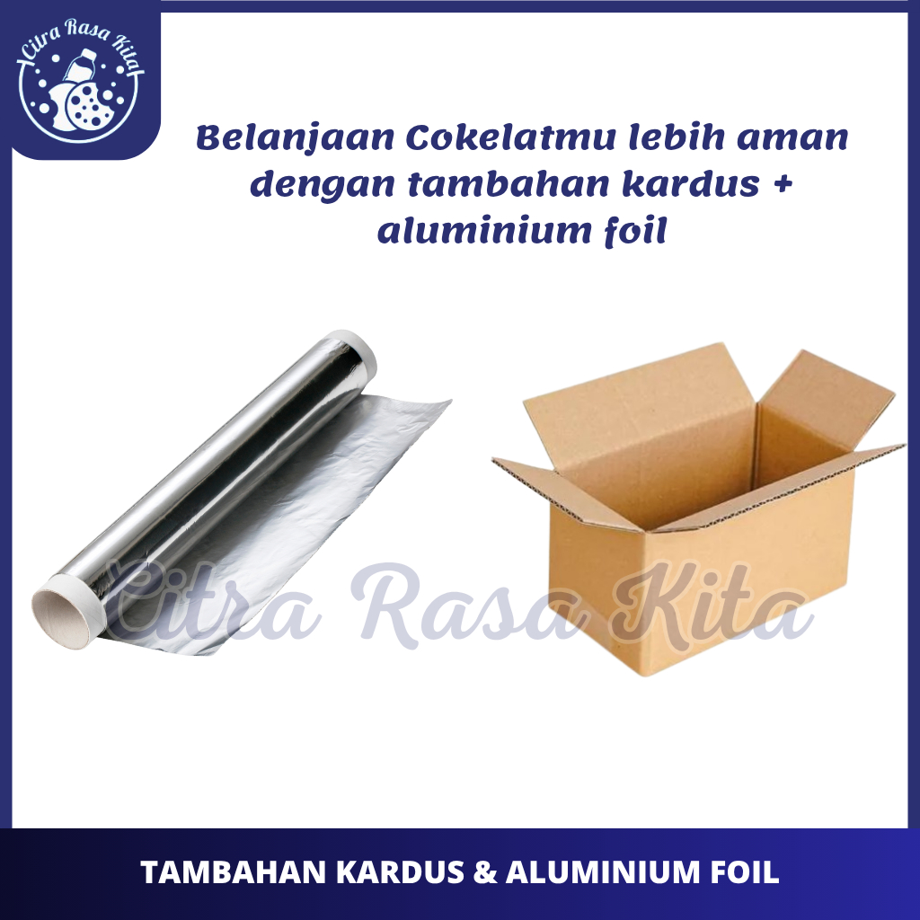 

Tambahan Kardus + Aluminium Foil Agar Cokelatmu Lebih Aman