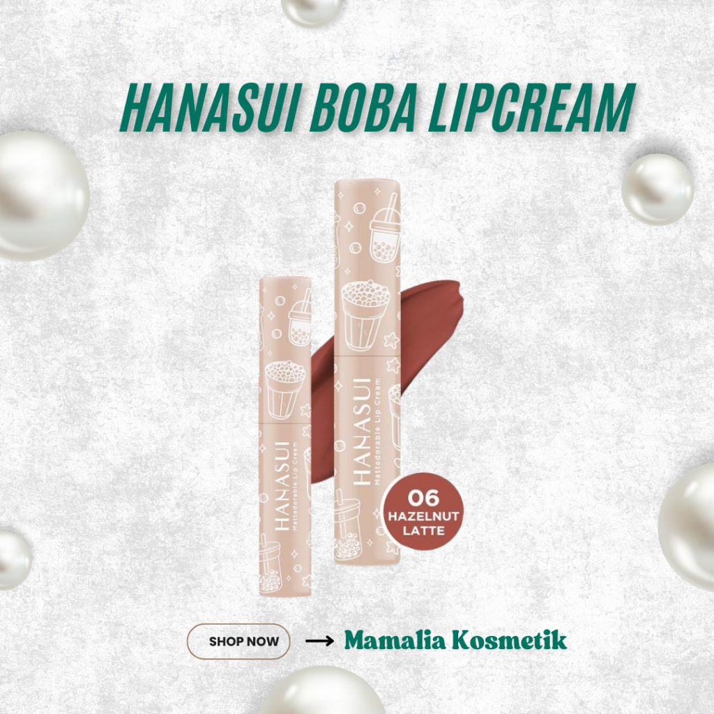 HANASUI Lipcream Boba Edition | Lipstick | Lipmatte