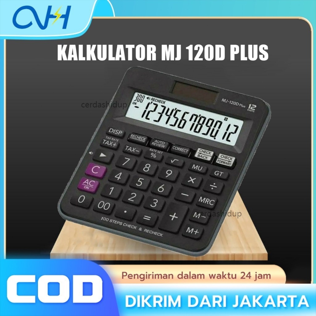 

Kalkulator Scientific Casio MJ 120D PLUS CHECK CORRECT