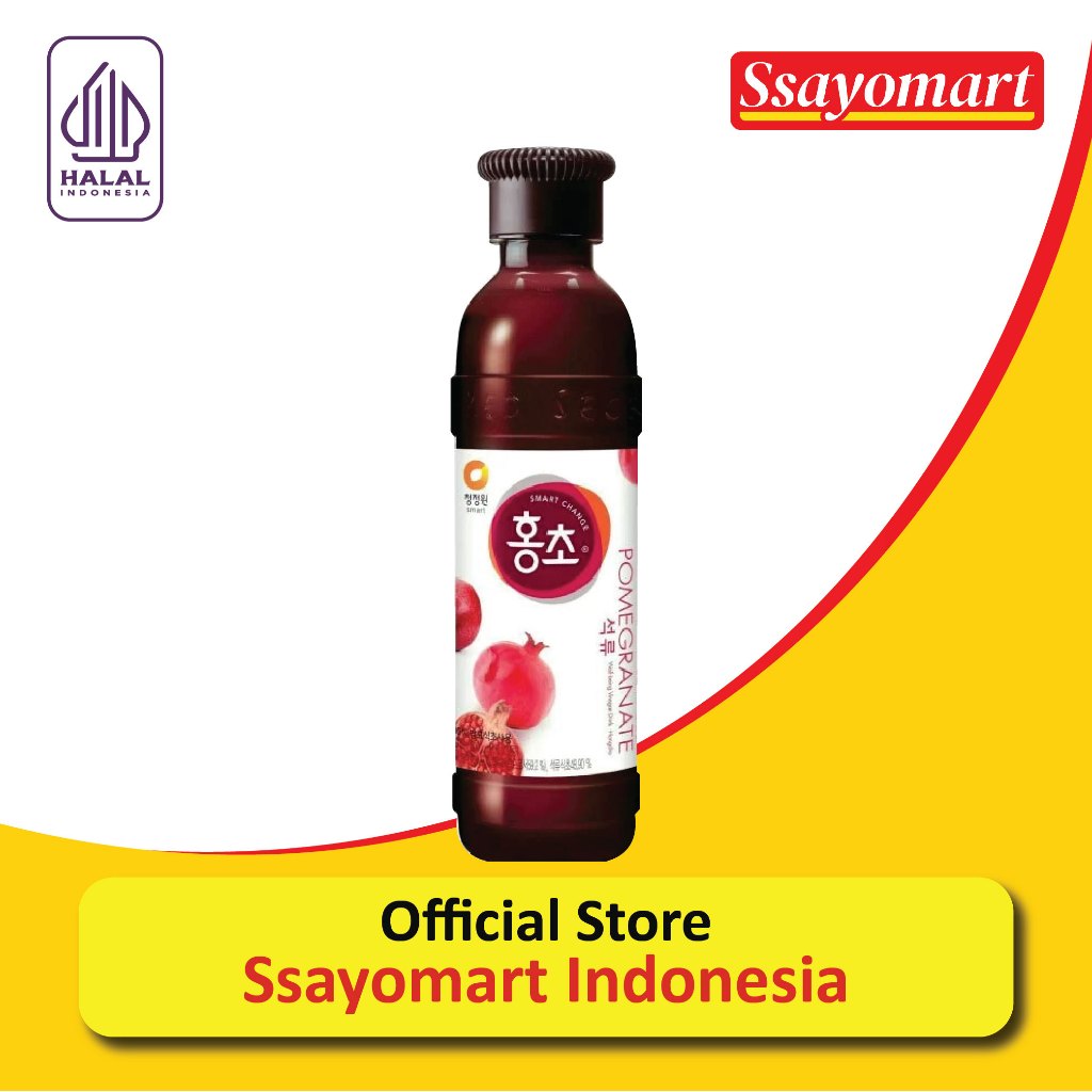 

Chung Jung One Pomegranate Vinegar Drink 900ml / Hongcho Cuka Delima Made In Korea