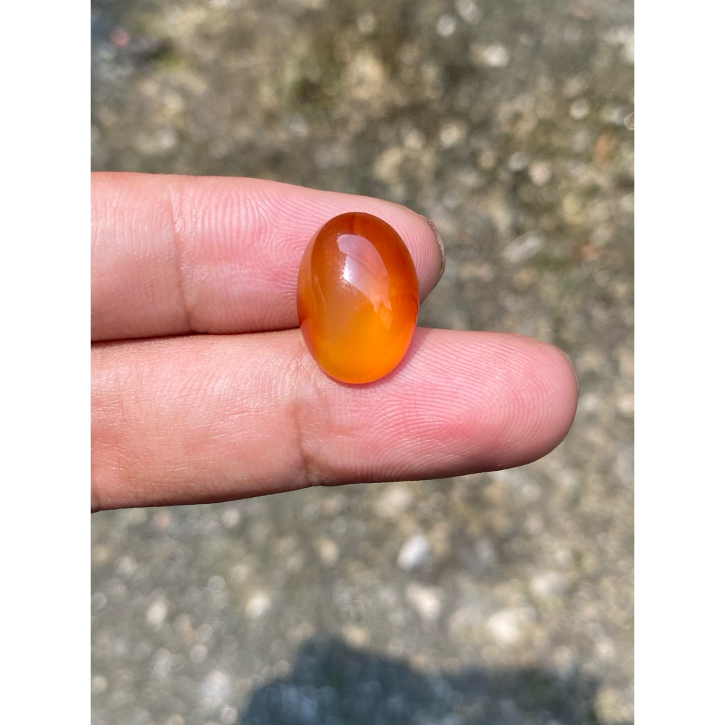 batu asli natrual yellow safir tanpa ring