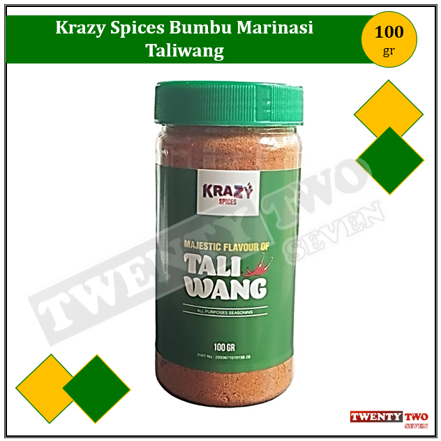 

[doz]|3X Krazy Spices Taliwang 100 gr