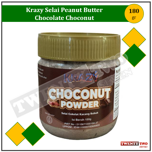 

[doz]|3X Krazy Selai Peanut Butter Choconut 180 gr