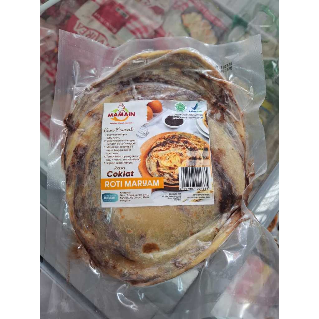 

ROTI MARYAM 5758/ MAMAIN RASA ORIGINAL & COKLAT / Roti Maryam