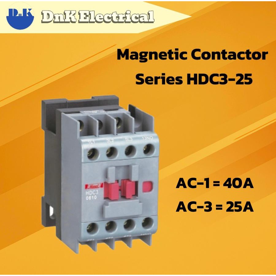 Magnetic Contactor Himel HDC3-25 3 Pole 11kW